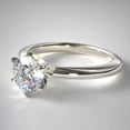 thumbnail image 2 of 1.00 Ct IGI Certified Lab Grown CVD Diamond Women's Wedding Ring 14K White Gold, 2 of 4