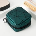 thumbnail image 7 of Outdoor Portable Wallet Storage Bag Cosmetic Pouch Travel Clutch Bag For Money Rhombic Lattice For Credit Card Coin Purse Lipstick Bag Cosmetic Bag Makeup Storage Bag PINK L, 7 of 7