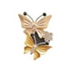 thumbnail image 1 of Difusor de ventilación del aire acondicionado del coche, mariposa delicada, universal Amarillo, 1 of 9