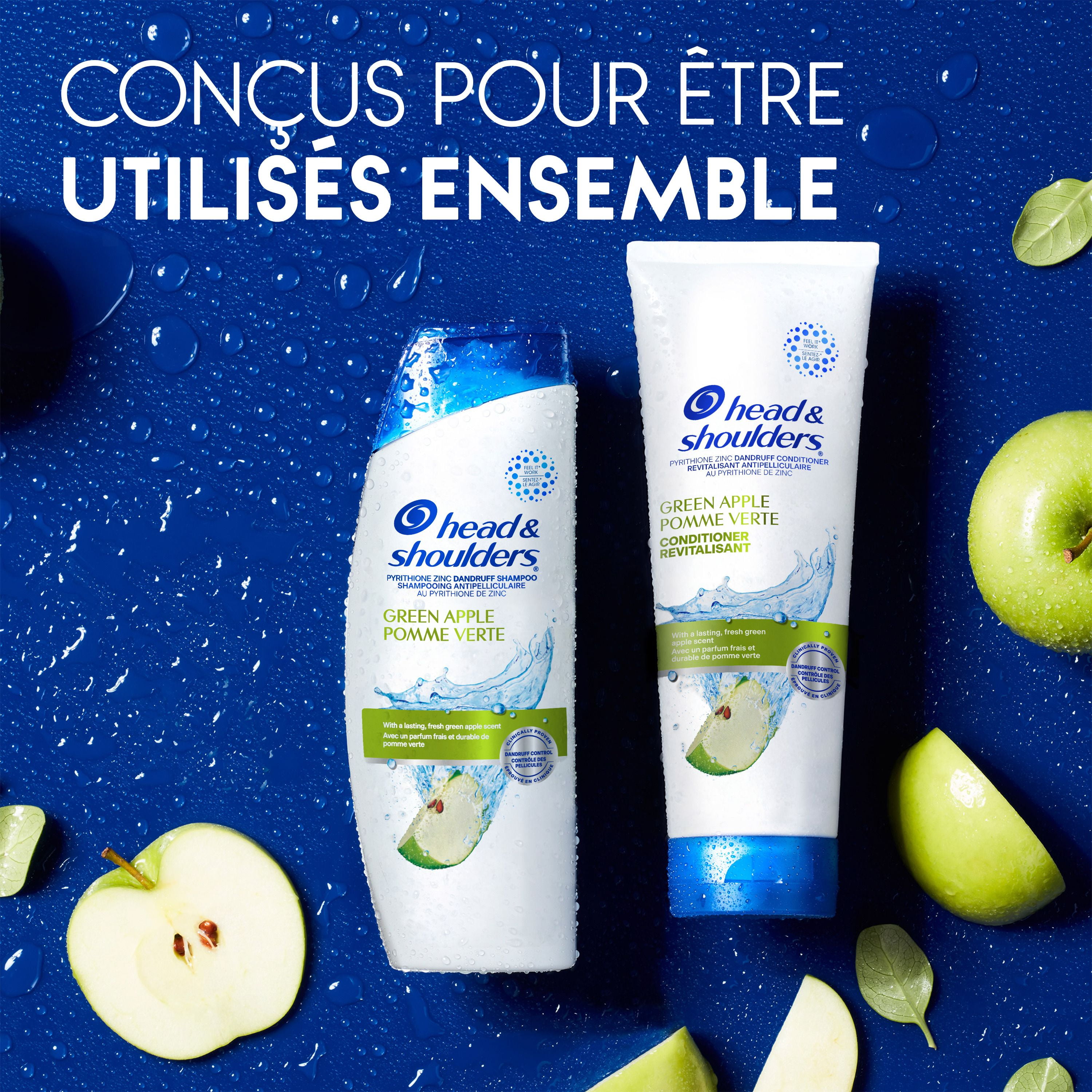 Revitalisant antipelliculaire Head & Shoulders Pomme verte 325ML