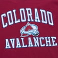 thumbnail image 4 of Men's Mitchell & Ness Burgundy Colorado Avalanche Legendary Slub T-Shirt, 4 of 6