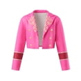 thumbnail image 4 of Rise of Red Cosplay Costume Pink Princess Dress Halloween Costumes Sleeveless Skirt with Wig and Jacket Movie Character Halloween Cosplay, 110, 4 of 8