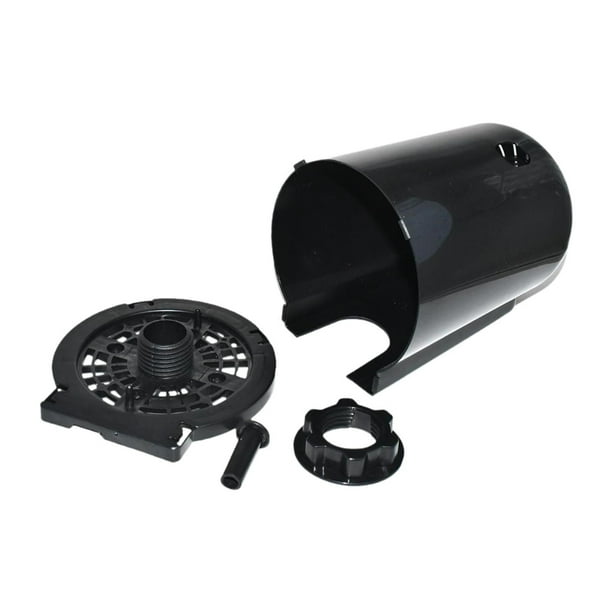 Tuerca de fijación de la carcasa de la cubierta del motor del ventilador eléctrico Durabilidad del ventilador de pedestal oscilante Negro
