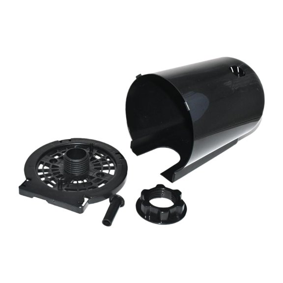 QSTDGVPW Electric Fan Motor Protective Cover Direct Replace for Living Room Apartment Black