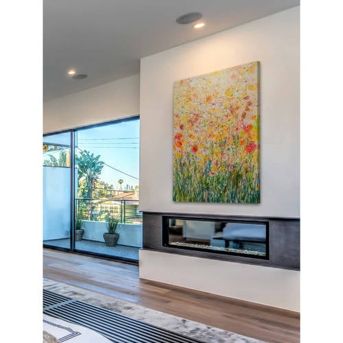 "Daisy Chain 21" Painting Print on Wrapped Canvas