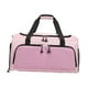 thumbnail image 2 of Bolsa de lona, ​​bolsa de mano de gran capacidad, impermeable, bolsa , bolsa de noche para deportes, mujeres, hombres, gimnasio, negoc Rosa, 2 of 8