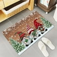 thumbnail image 4 of Christmas Washable Kitchen Rugs Cushioned Floor Mat, Gnome Rustic Wooden, Waterproof Non-Slip Kitchen Rugs and Mats, Anti Fatigue Comfort Standing Mat Runner for Kitchen/Sink/Laundry, Snowflake Tree, 4 of 6