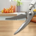 thumbnail image 4 of Heavy Duty Stainless Steel Bone Cut Scissors Multipurpose Kitchen Scissors for Poultry Meat Fish Vegetables Barbecue, 4 of 7