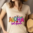thumbnail image 4 of Aloha 3rd Grade Shirt – Back to School Tropical Teacher T-Shirt, Dark Heather, Size S, 4 of 6