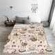 thumbnail image 5 of Fotbe Chicken With Floral Manta de Franela Acolchonada con Estampado, Súper Suave y Esponjosa, Extra Grande para Sofá, Cama, Uso Todo el Año-60"x50", 5 of 7