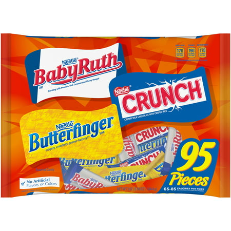 Baby Ruth, Nestle Crunch and Butterfinger Fun Size ...
