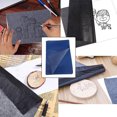 thumbnail image 4 of Seitruly Paquete de 100 A4 Papel de transferencia de grafito No es fácil rasgar Arrugas Patrón claro Línea Integridad Herramientas Papeles de colores pinturas A4azul, 4 of 6