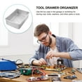thumbnail image 3 of WHAMVOX Organizador De Cajón Metálico Plata Para Piezas Pequeñas Y Taller Eficiente, 3 of 8