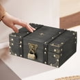 thumbnail image 4 of FOMIYES Caja Vintage Para Almacenamiento De Joyas Con Estético Y Cerradura Protegida, 4 of 6