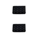 thumbnail image 1 of Qarigey Correa de extensión Extensores de sujetador Hebilla 4 Accesorios de gancho Botones elásticos Reemplazo íntimo 3 filas Ropa interior negro 2Conjunto, 1 of 6