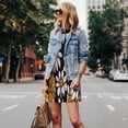 thumbnail image 4 of Fotbe Yellow White Daisy Pattern Vestido de Verano sin Mangas para Mujer – Vestido Midi Línea A, Estilo Camiseta Floral, Vestido Playero Casual y Fluido, 4 of 7