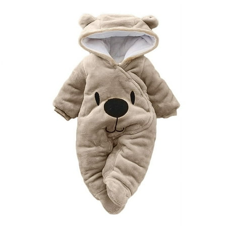 

2024 New Jumpsuit Boy Hooded Solid Girls 2T Clothes Girl Romper Clothes Baby 23 Piece Gift Set Velvet Cartoon Bear Girls New Baby Bundle Outfits&Set