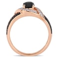 thumbnail image 4 of Everly Women's Diamond 10k Rose Gold Ring, 4 of 6
