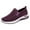 Vermilion#c4, variant on Arch Support Shoes for Women, Orthopedic Slip On Walking Sneakers with Wide Width, Non-Slip Work Shoes