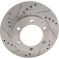 thumbnail image 3 of New Vented Brake Disc Compatible With Toyota Tacoma Limited 6 Cyl 3.4L Tacoma DLX 6 Cyl 3.4L Tacoma SR5 4 Cyl 2.7L 4Runner Base 4 Cyl 2.7L 1995-2004 By 19788 25513 31165 63590, 3 of 4