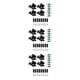 thumbnail image 2 of Paquete de 4 coches Speravity 12/24 V bloque de fusibles negro, 2 of 6