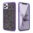 thumbnail image 1 of iPhone 11 Pro Max Case, Cellularvilla Luxury Bling Glitter Crystal Brilliant Diamond Back Hard PC Studded Soft TPU Bumper Shockproof Case Cover for Apple iPhone 11 Pro Max (2019), 1 of 3