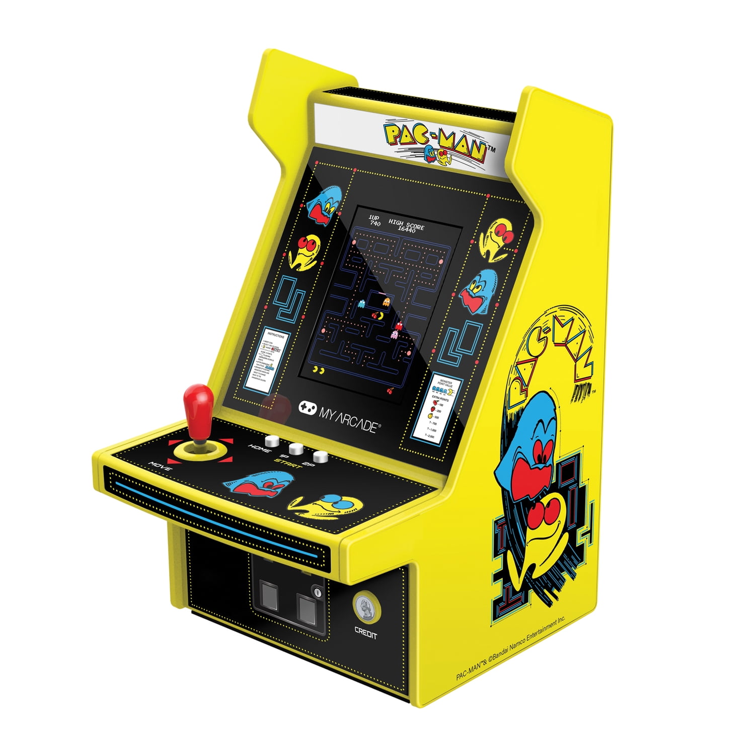 Retro pac on sale man console