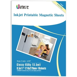 Self Adhesive Magnetic Sheets, All Sizes & Pack Quantity for Photos &  Crafts, By Flexible Magnets- 8.5x11 20 mil - 2 pack