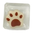 thumbnail image 2 of Simulation ice Cat Paw Shape Squishy for Adults Soft TPR Sensory Gadget Clear Realistic Office Desk Accessory Pressure Relief Tool 2.2x2.2x2.2 Inch 1 Pack, 2 of 8