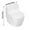 A, variant on Toilet Ashtray, Bathroom Cigarette Ashtray for Toilet, Compact Hygienic Ceramic Ashtray with Odor Control, Easy to Clean Space-Saving Toilet Accessory, Smoking Essentials