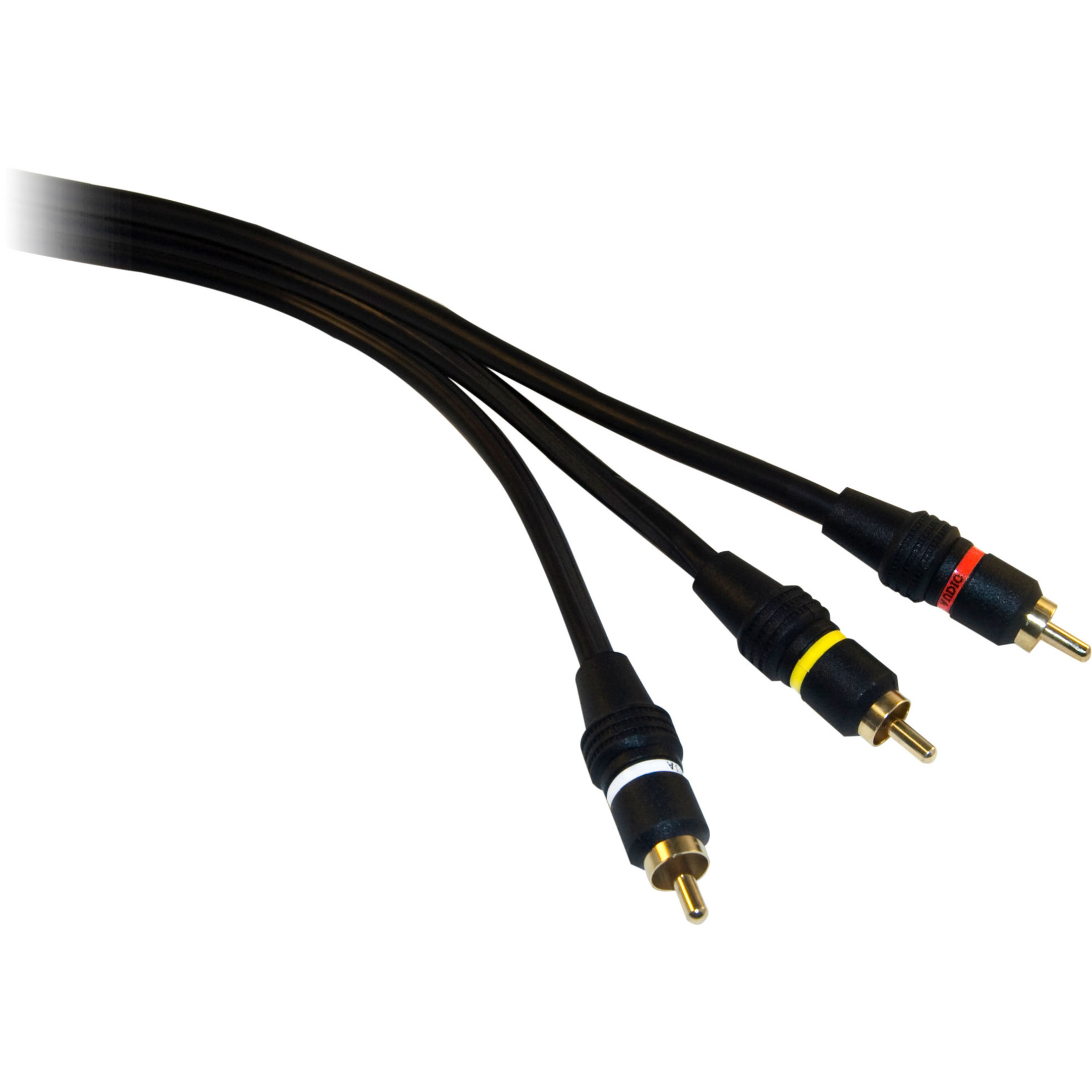 CableWholesale High Quality RCA Audio/Video Cable, 12 ft