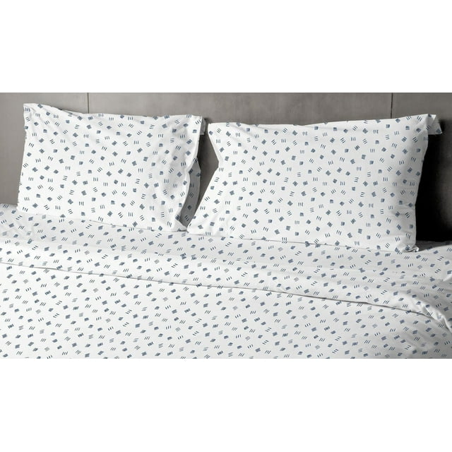 Johnson Home 200 TC Bed Sheet Set - Printed Cotton Sheets