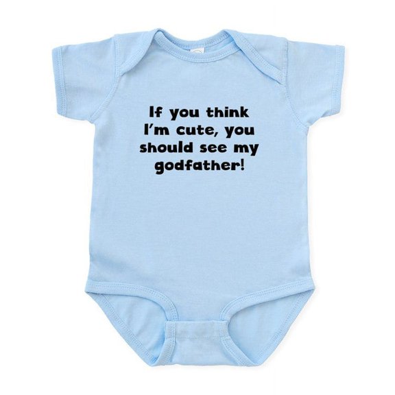 CafePress - You Should See My Godfather Body Suit - Baby Light Bodysuit, Size Newborn - 24 Months