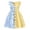 Multicolour, variant on Gaexia Girls Dresses ,Girls Summer Casual Dress Sleeveless A Line Button Down Ruffle Hem Striped Dresses 8 12 Years (Multicolour,11-12 Years)