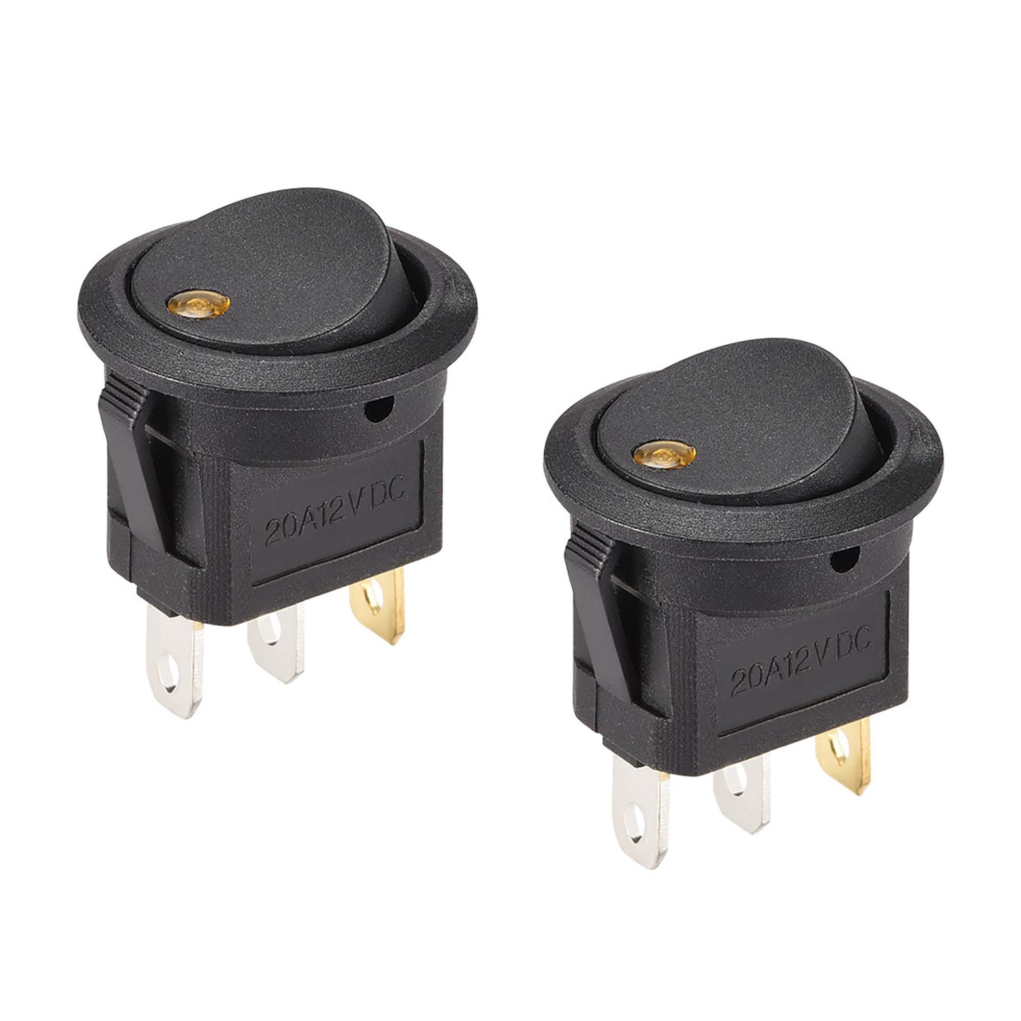 Boat Rocker Switch LED Light DC 12V Toggle Switch for Boat Car Marine ...