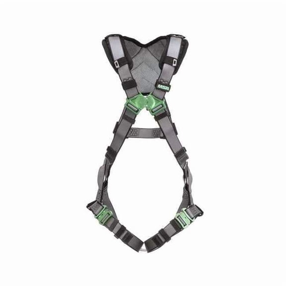 Msa Safety Full Body Harness,V-FIT,XS 10194536