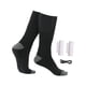 thumbnail image 4 of Calcetines largos de ciclismo con calefacción para mujer y hombre, calcetines térmicos gruesos con 3 modos de calefacción. Negro, 4 of 9