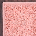 thumbnail image 3 of Mainstays Solid Casual Coral Tufted Shag Indoor Area Rug, 5' x 7', 3 of 7