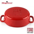 thumbnail image 2 of MAGEFESA FERRO 6.2 Qt Enameled Cast Iron Dutch Oven with Lid, Superior Heat Retention & Distribution, Compatible with All Cooktops, Induction & Oven Safe, Energy-Efficient, Easy to Clean, Durable, 2 of 7
