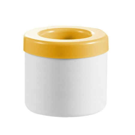 

Household Cylinder Ice Cube Mold Beer Cabinet Kitchen Tools Easy Release BPA Free Ice Maker Yellow White