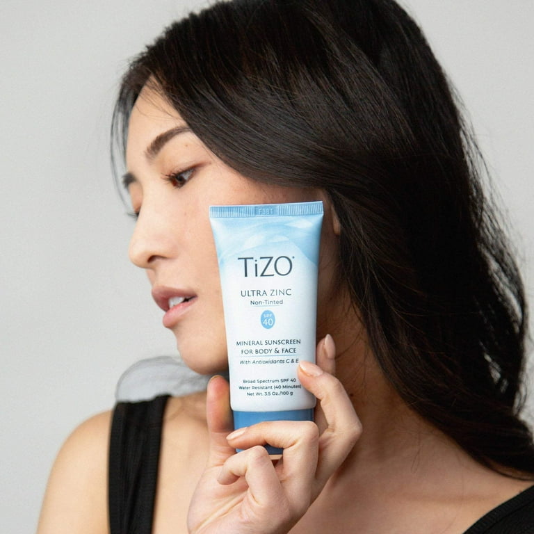 Ex:beauté ALLRICH HIGH PROTECT UV 40g TIZO Ultra Zinc Body and Face Sunscreen SPF 40 with Vitamins