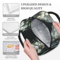 thumbnail image 3 of Balery Floral Angelic White Wings Bolsa de Almuerzo para Mujeres, Caja de Almuerzo, Bolsa de Almuerzo Pequeña Impermeable, Tote de Almuerzo Reutilizable con Gran Capacidad, 3 of 6