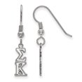 thumbnail image 1 of Sterling Silver LogoArt Sigma Kappa XS Dangle Earrings Sterling Silver Earrings, 1 of 2