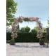 thumbnail image 1 of Yeshouse Arco de boda de 94,5" con jardineras, cenador de jardín de metal recubierto de PE, resistente al óxido, ideal para plantas trepadoras, patio, fiestas y decoración de bodas, 1 of 6