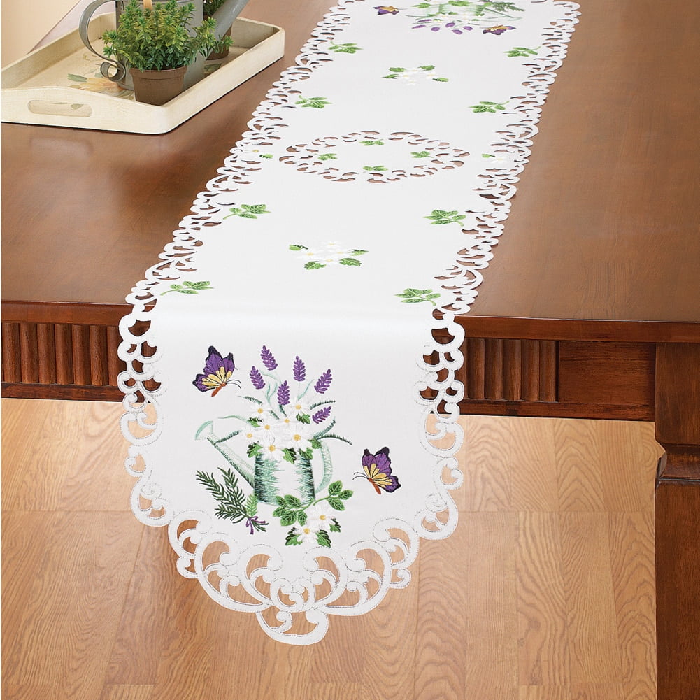 Lavender And Herb Table Linens, Runner, Multi