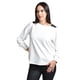 thumbnail image 2 of Blusa con detalle de flor en hombro Roman Fashion /Juvenil, 5106 (Blanco) blanco M, 2 of 5