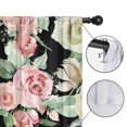 thumbnail image 4 of Blackout Kids Curtains,Pioneer Flower Floral Print Pattern Childrens Insulated Curtains Set Of 2,Bedroom Essentials,Toddler Room Decor 42"x54", 4 of 5