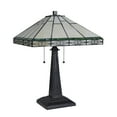 thumbnail image 2 of RADIANCE Goods Tiffany-Style 2 Light Mission Table Lamp 16" Shade, 2 of 5