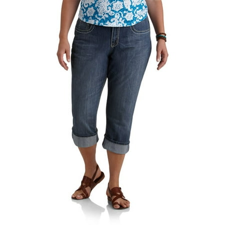 red capri pants plus size