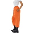 thumbnail image 6 of Aunavey Cinch Bottom Sweatpants for Women with Pockets High Waisted Athletic Jogger Pants, 6 of 8